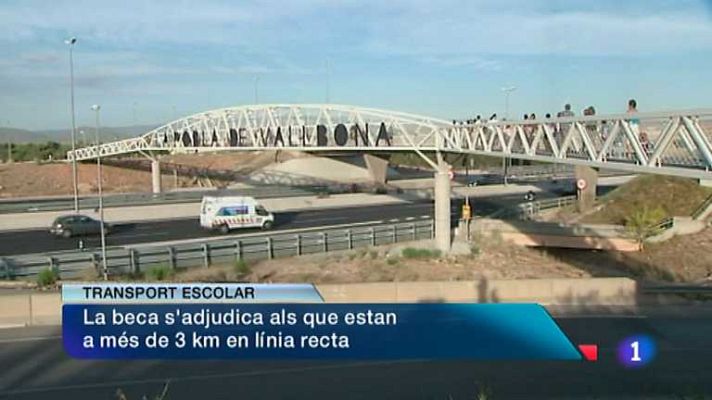 L'informatiu - Comunitat Valenciana - La Comunidad Valenciana en 2' - 13/09/12