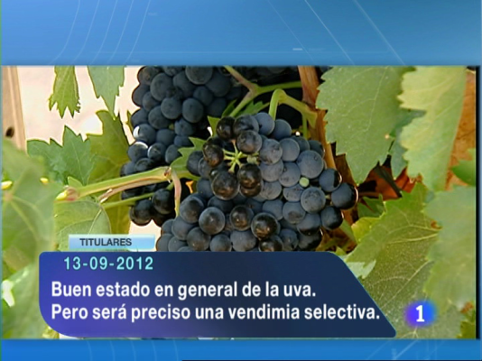 Informativo Telerioja - Telerioja en 2' - 13/09/12