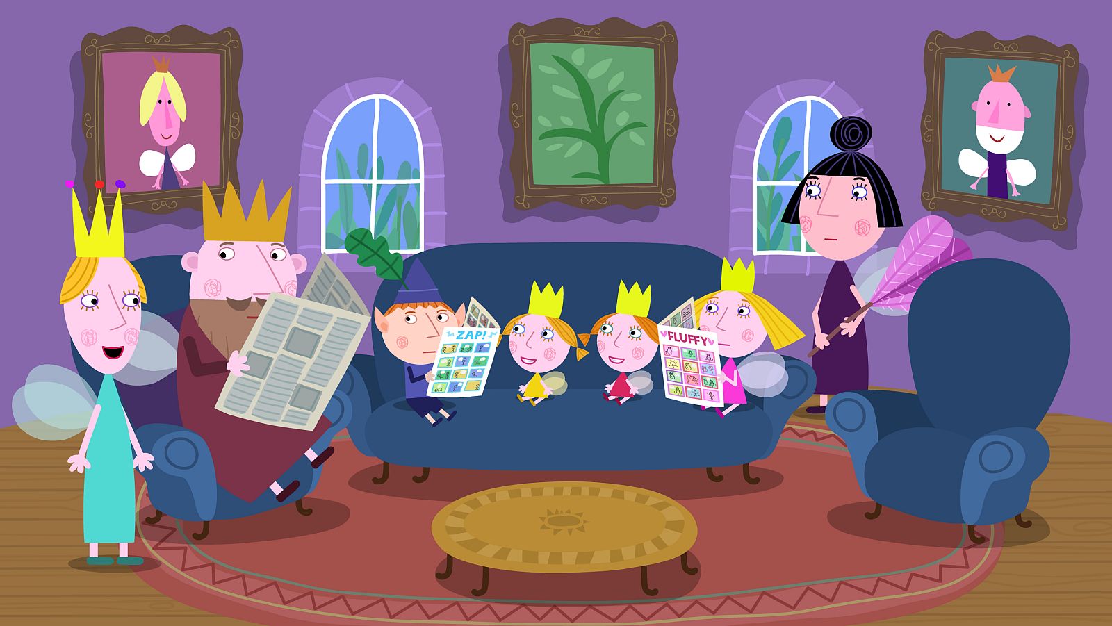 El pequeño reino de Ben y Holly - El día libre de la reina cardo - RTVE.es - El pequeño reino de Ben y Holly | Ver