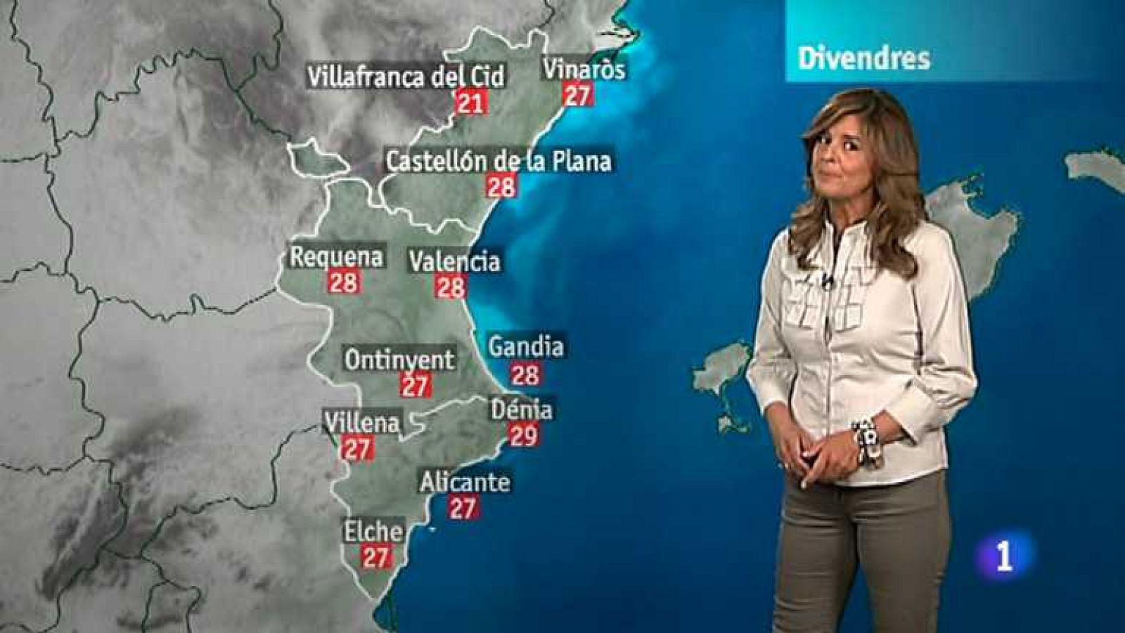 El tiempo en la Comunidad Valenciana - 14/09/12 - Ver ahora