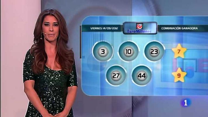 Loterías - Bonoloto + Euromillones - 14/09/12