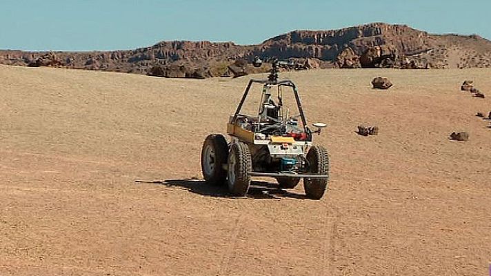 Telediario 1 - El Teide, escenario de un proyecto científico similar al Curiosity