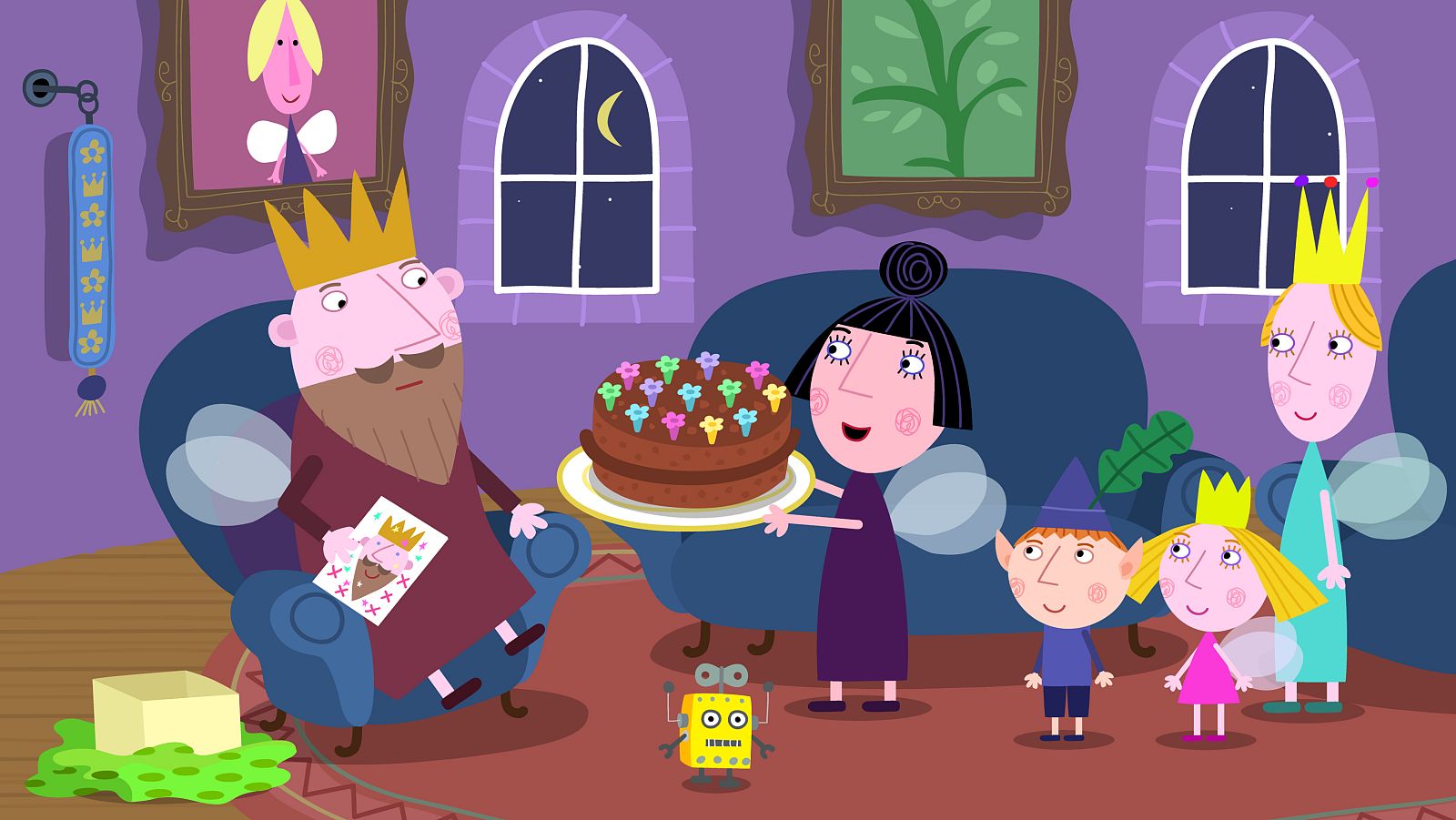 El pequeño reino de Ben y Holly - El cumpleaños del rey cardo - RTVE.es - El pequeño reino de Ben y Holly | Ver