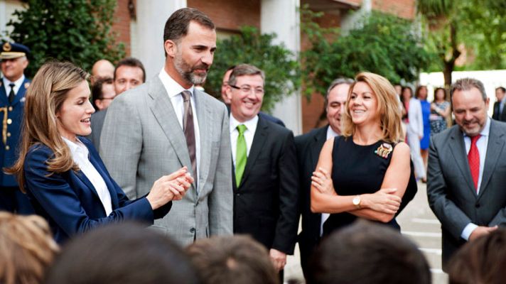 Informativo 24h - Pitos y gritos contra los príncipes, Wert y Cospedal en la inauguración del curso escolar