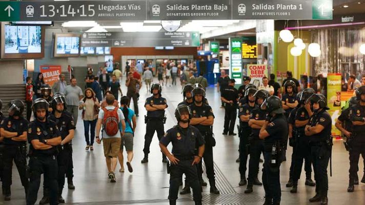 Telediario 1 - Telediario 2 en 4' - 17/09/12