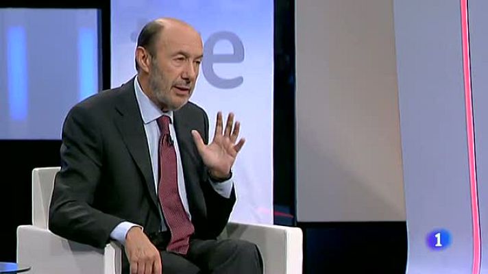 Especiales informativos - Entrevista a Rubalcaba