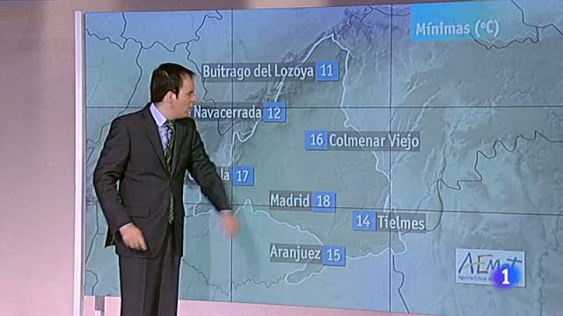 El tiempo en la Comunidad de Madrid - 18/09/12
