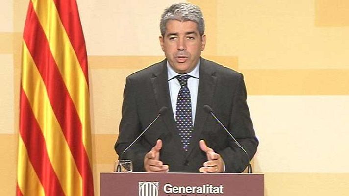 Telediario 1 - Homs: "Cataluña aporta soluciones"