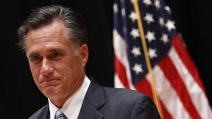 Telediario 1 - Romney desdeña a los votantes de Obama