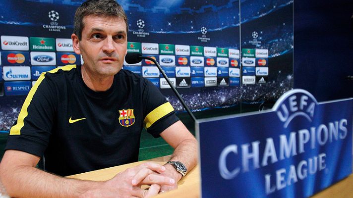 Champions League - Tito Vilanova: "Emery nos pondrá las cosas difíciles"