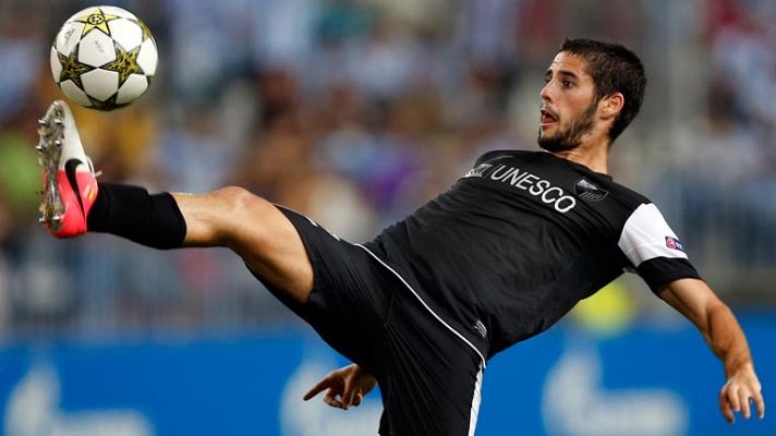 Telediario 1 - El Málaga empieza la Champions tumbando al Zenit (3-0)