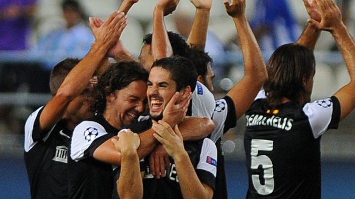 Telediario 1 - Debut soñado del Málaga en Champions