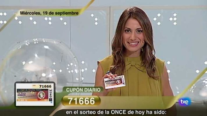 Sorteos ONCE - Sorteo ONCE - 19/09/12