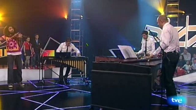 Neo percusión y ara malikian: "invierno porteño" de astor piazzola - Pizzicato en Clan | Ver