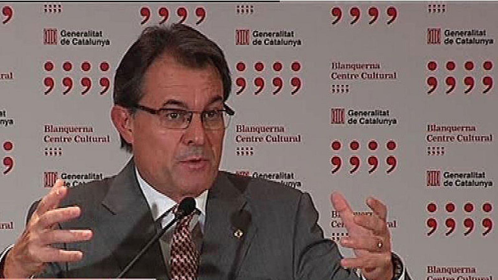 Artur Mas: "Rajoy me ha dicho con toda claridad que no ve recorrido en el pacto fiscal" - Informativo 24h | Ver