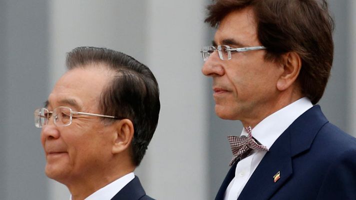 Telediario 1 - Cumbre entre UE y China