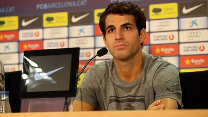 Telediario 1 - Cesc: "Ganar el clásico no sentencia la Liga"