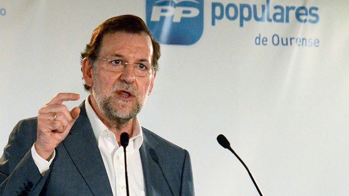 Telediario 1 - Rajoy en Galicia