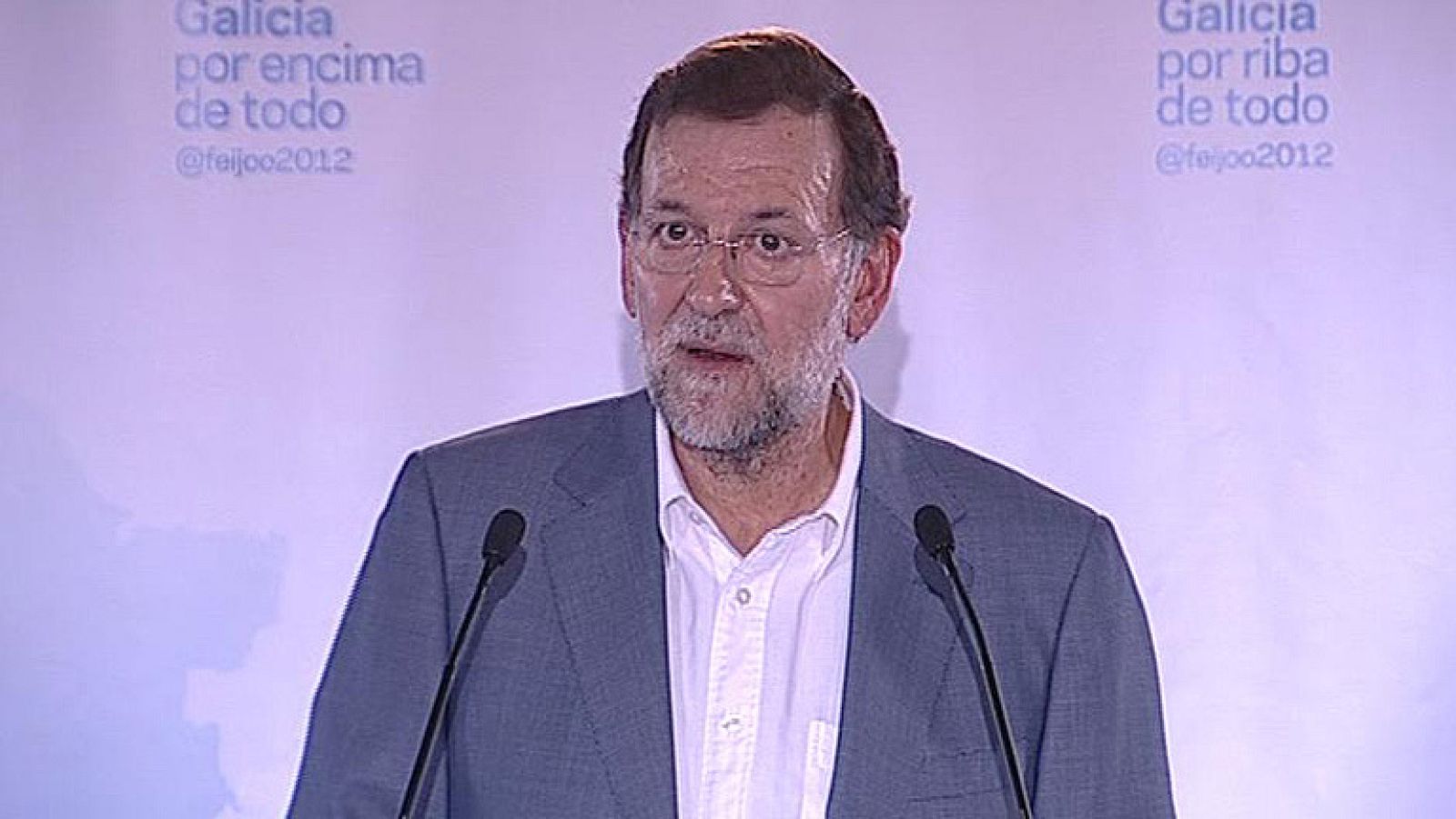 Rajoy sobre Cataluña: "Las cosas no son blancas o negras"