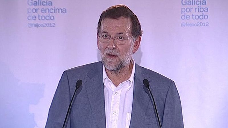 Rajoy sobre Cataluña: "Las cosas no son blancas o negras"
