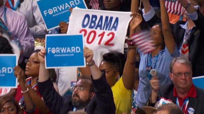 Telediario 1 - Campaña electoral en EE.UU.