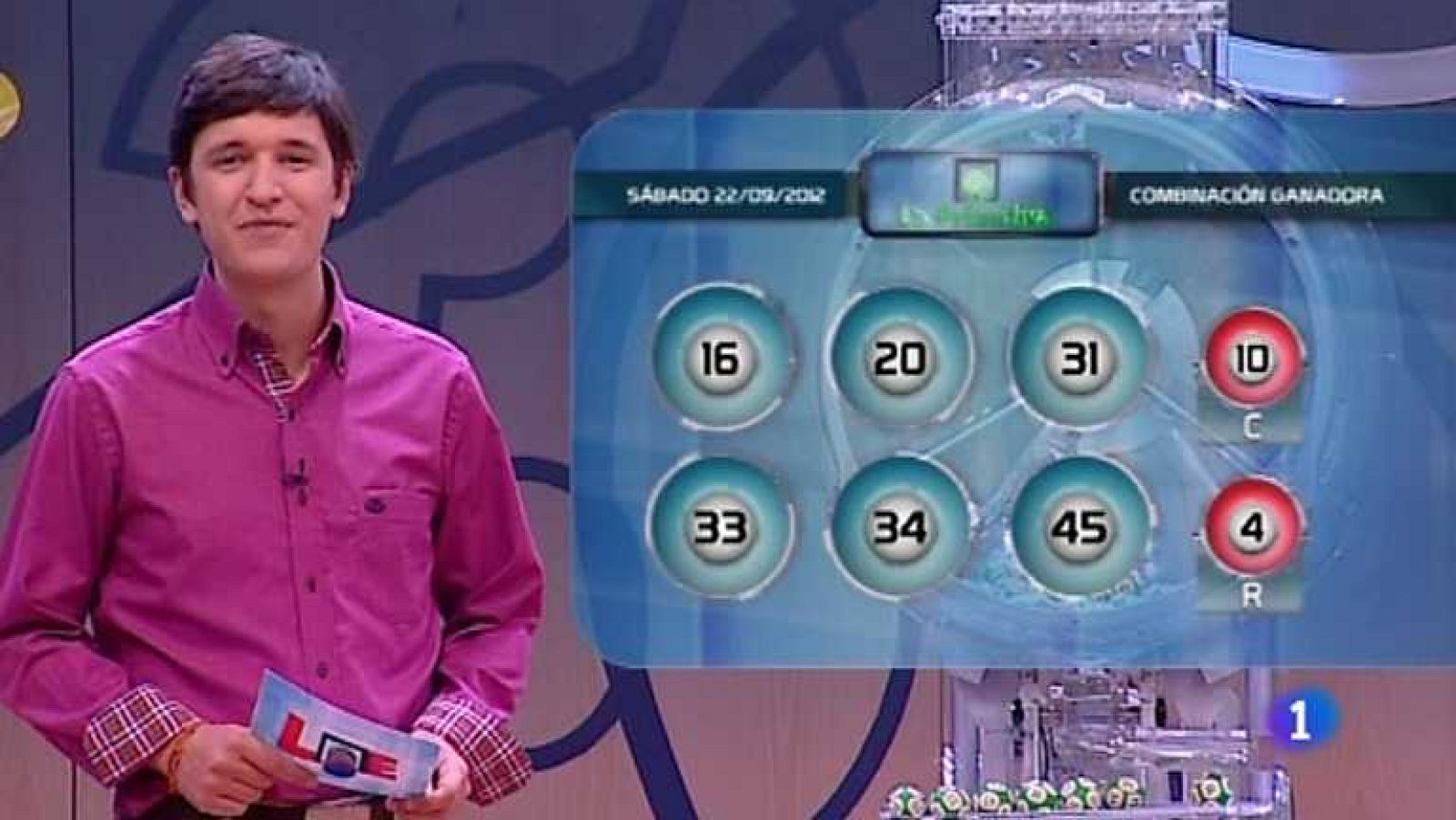 Primitiva - 22/09/12 - Ver ahora