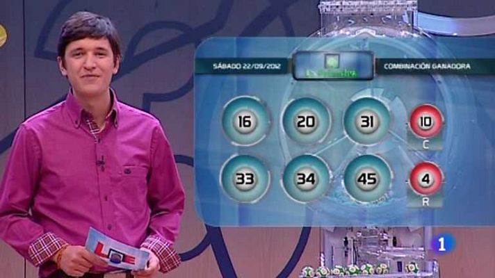 Loterías - Primitiva - 22/09/12