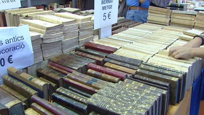 Telediario 1 - Feria del Libro de Ocasión