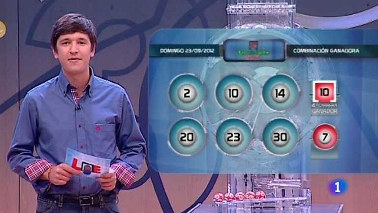 Lototurf + Gordo Primitiva  - 23/09/12 - Ver ahora