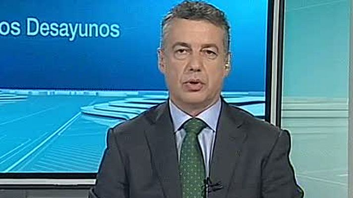 Los desayunos - Iñigo Urkullu (PNV): "El mensaje del rey me pareció un error"