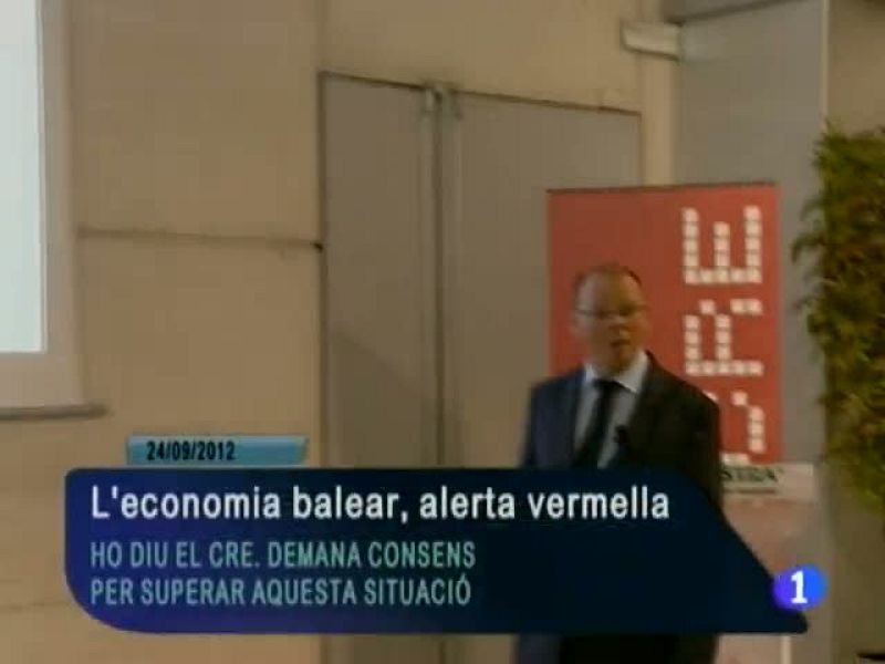 Informatiu Balear en 2' - 24/09/12 | Ver
