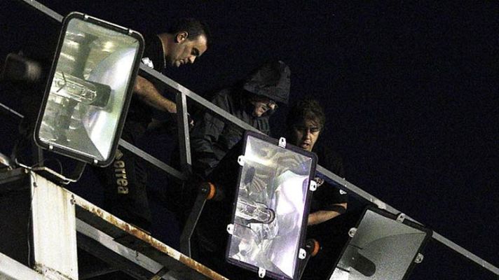 Telediario 1 - Otro apagón del fútbol en Vallecas