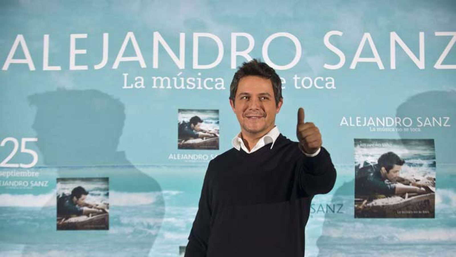 "La música no se toca" de Alejandro Sanz