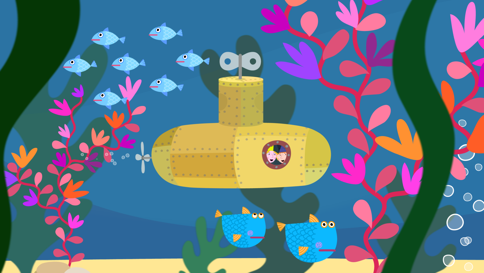 El pequeño reino de Ben y Holly - El submarino duende - RTVE.es - El pequeño reino de Ben y Holly | Ver