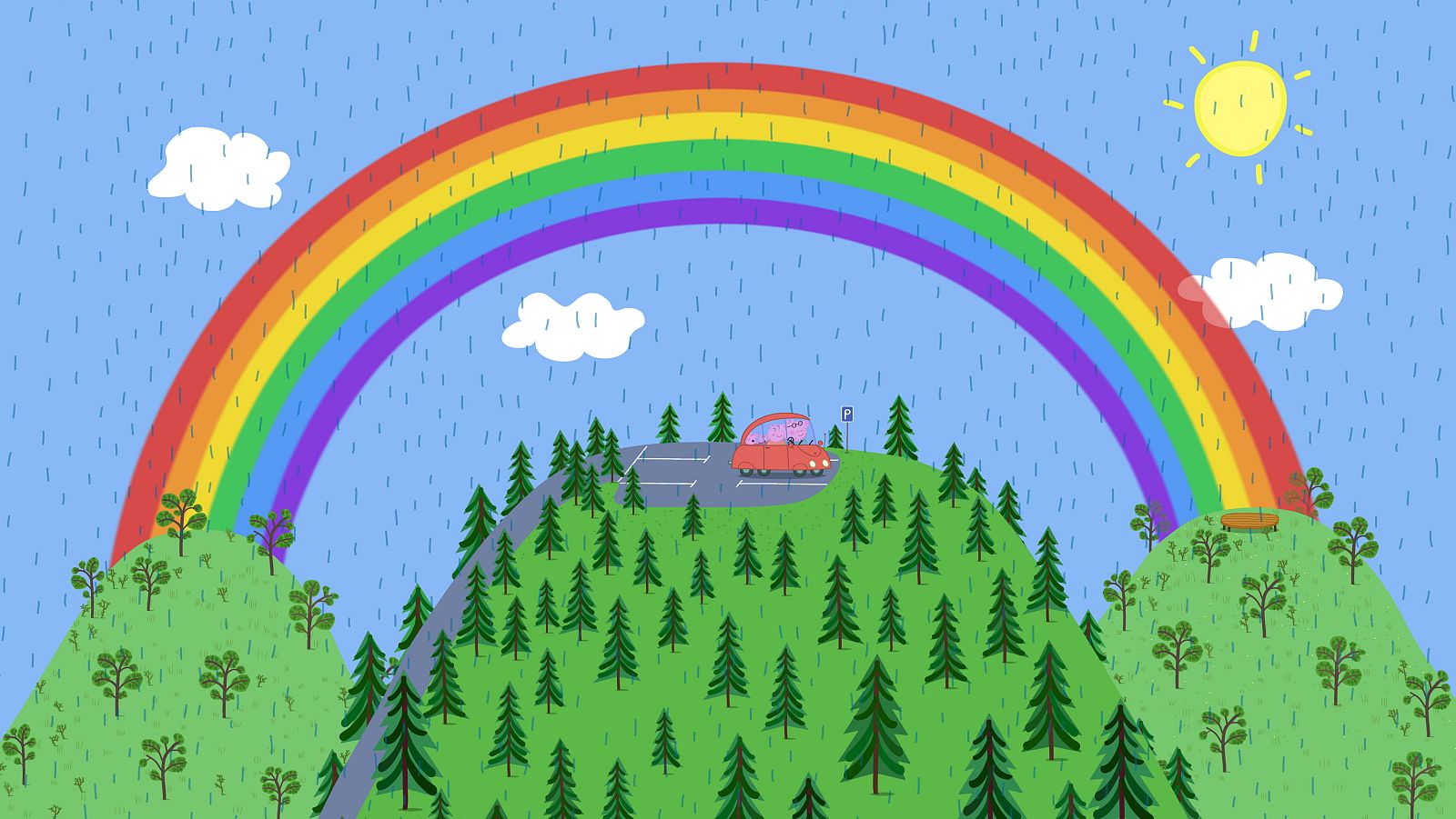 Peppa Pig - El arco iris - RTVE.es - Peppa Pig | Ver