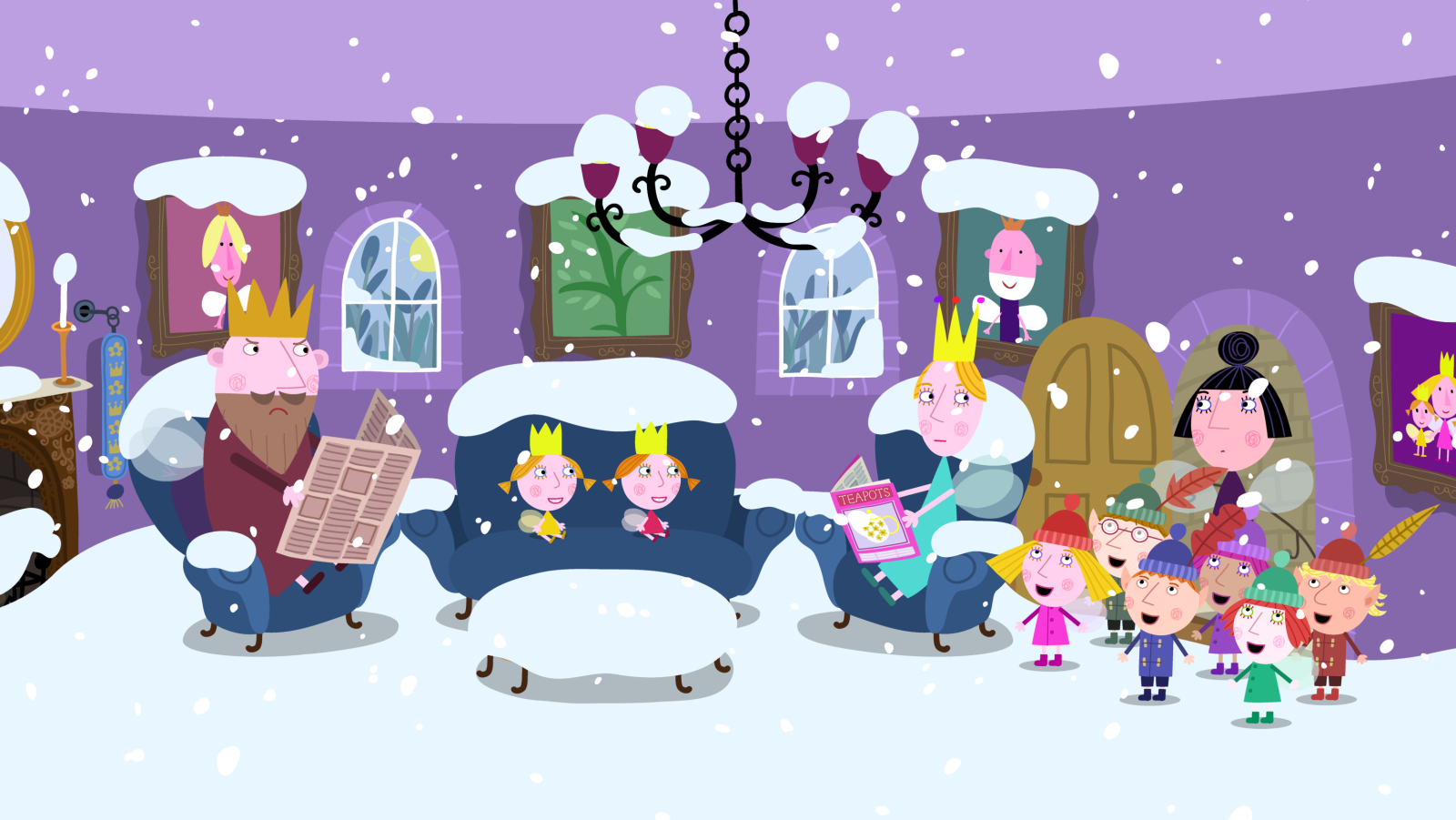 El pequeño reino de Ben y Holly - Nieve - RTVE.es - El pequeño reino de Ben y Holly | Ver