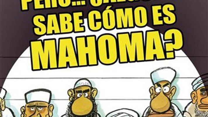Telediario 1 - La embajada de España en Egipto alerta a los españoles por la publicación de unas viñetas de Mahoma