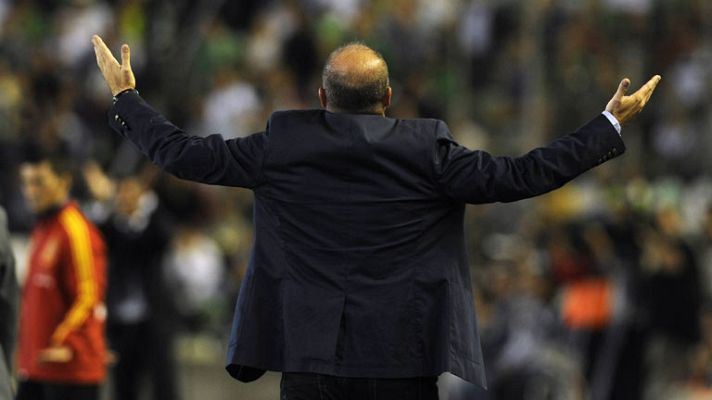 Telediario 1 - Incidentes en el Betis - Atlético de Madrid