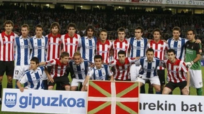 Telediario 1 - Llega el derbi vasco entre Real Sociedad y Athletic de Bilbao