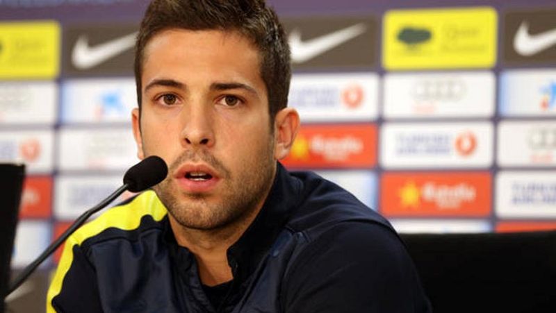 Jordi Alba desmiente que jugara enfermo con la selección
