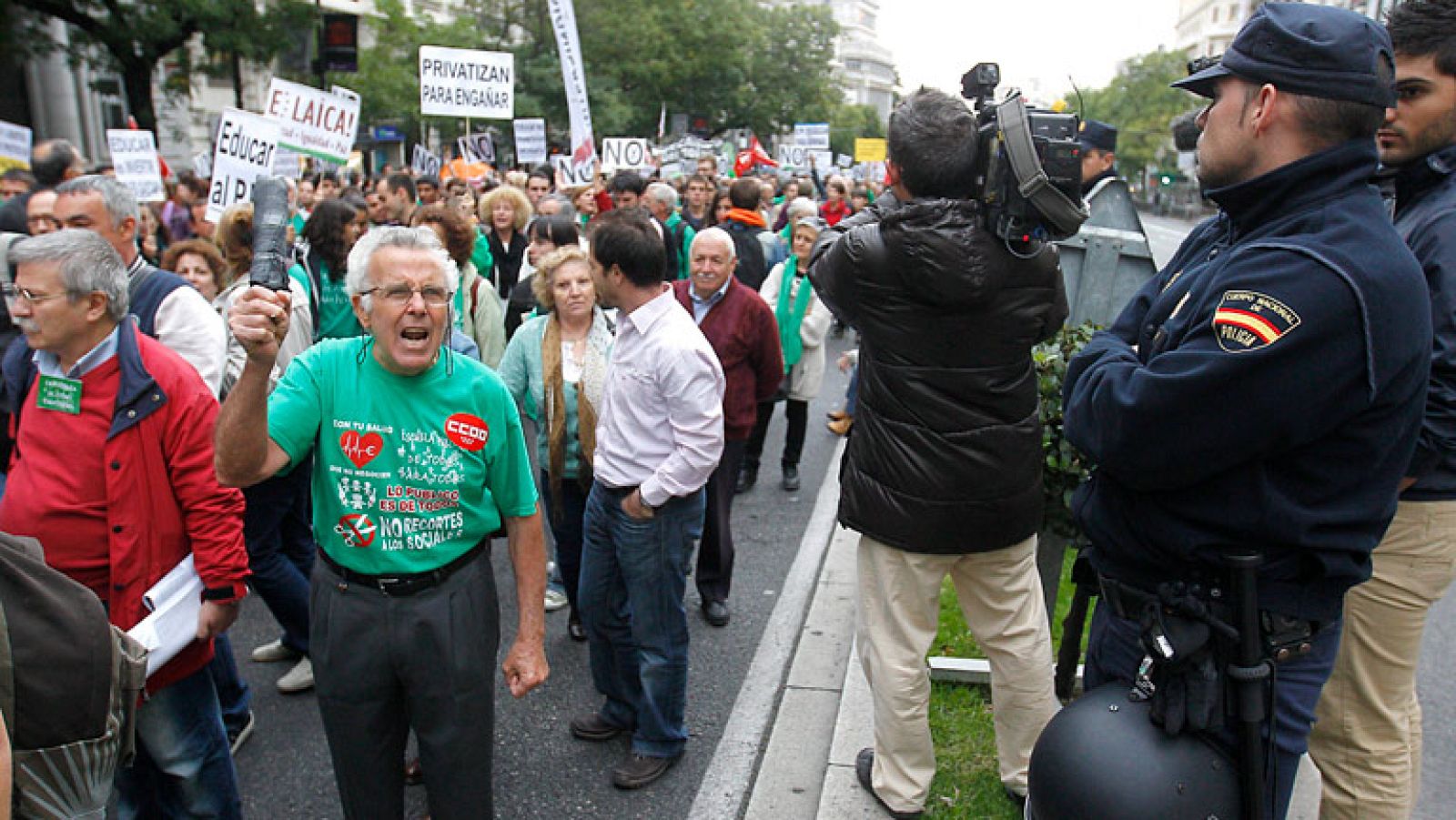 La "marea verde" por la Educación vuelve a salir a la calle