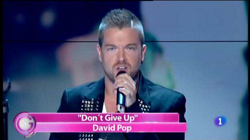 Más Gente - David Pop canta 'Don't give up'