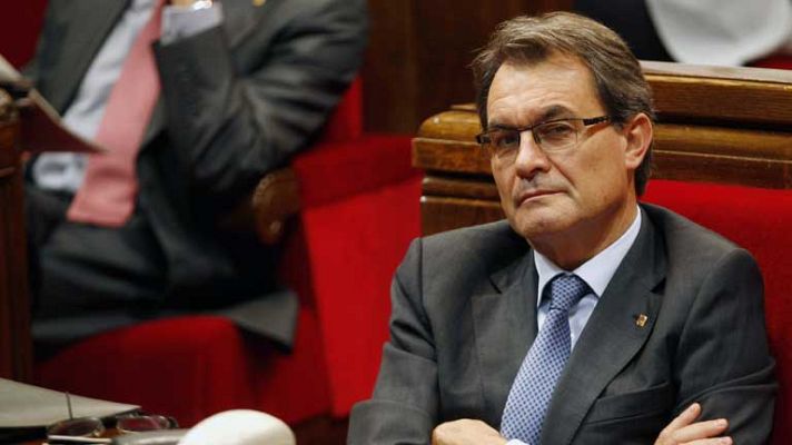 Telediario 1 - Elecciones en Cataluña