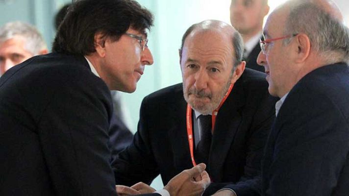 Telediario 1 - Opinión Rubalcaba presupuestos 2013