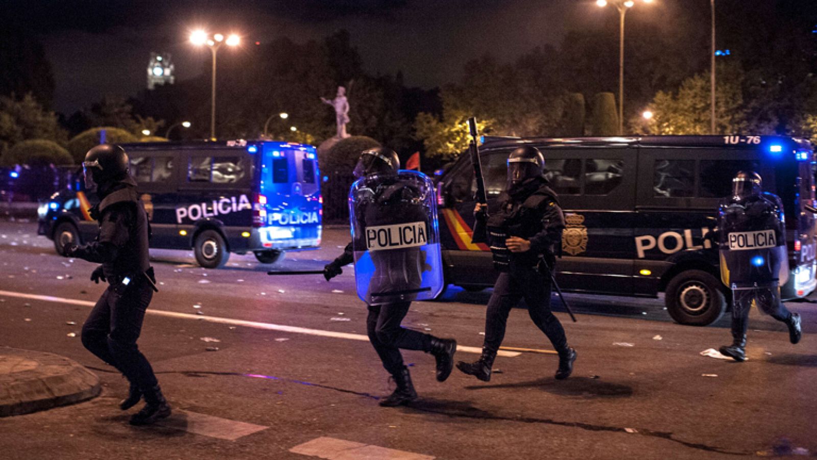 Los dos detenidos en la protesta ante el Congreso pasan a disposición judicial