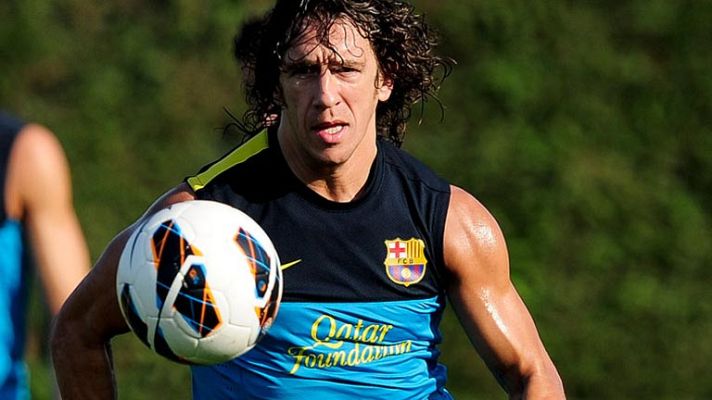 Telediario 1 - El Barça recupera a Puyol, Iniesta y Adriano contra el Benfica