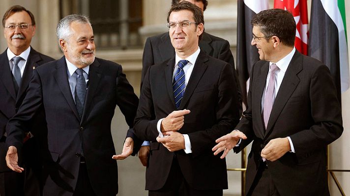 Telediario 1 - Quinta conferencia de autonomías