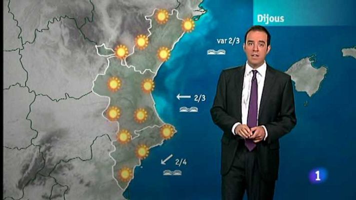 L'informatiu - Comunitat Valenciana - El tiempo en la Comunidad Valenciana - 03/10/12