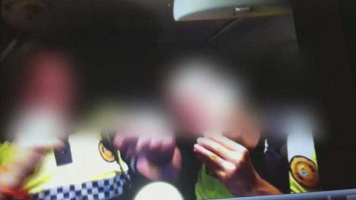 Telediario 1 - Conduciendo de forma temeraria