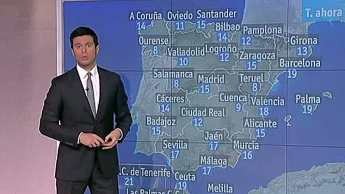 El tiempo - Aumenta la diferencia entre temperaturas máximas y mínimas